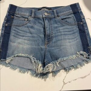 Women's Blue Denim Shorts